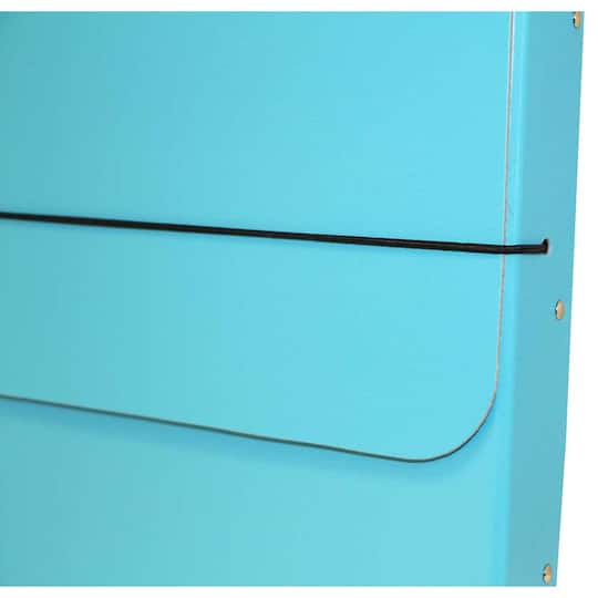 JAM Paper Strong Thick Portfolio Carrying Case with Elastic Band Closure